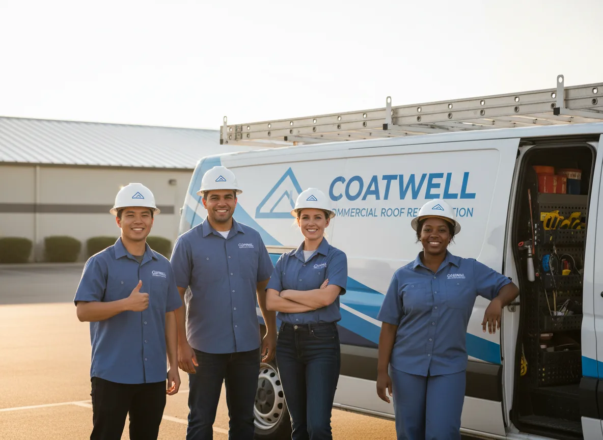 Commercial roof coating company in Custer, WI